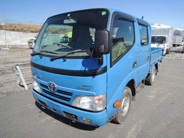トヨタ４WDシングルタイヤWキャブ平