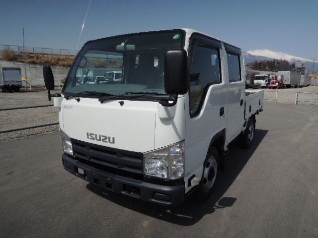 エルフ4WD Wキャブ平　シングルタイヤ新免許対応