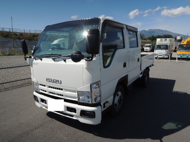 1.5トン 4WD Wキャブ平ボデー　車検付きです