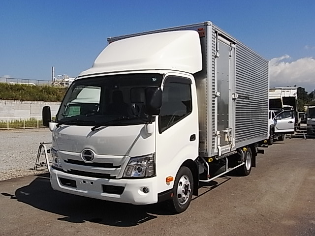 R２年 デュトロワイドロングゲート付きサイド付き車検付きバンです。