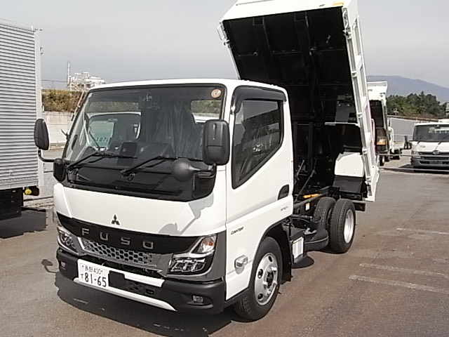 R7年　三菱３トン４ナンバー全低床ダンプ　コボレーン付きです。