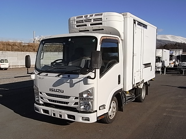 28年エルフ１０尺中温仕様 冷凍バン サイド付きです。